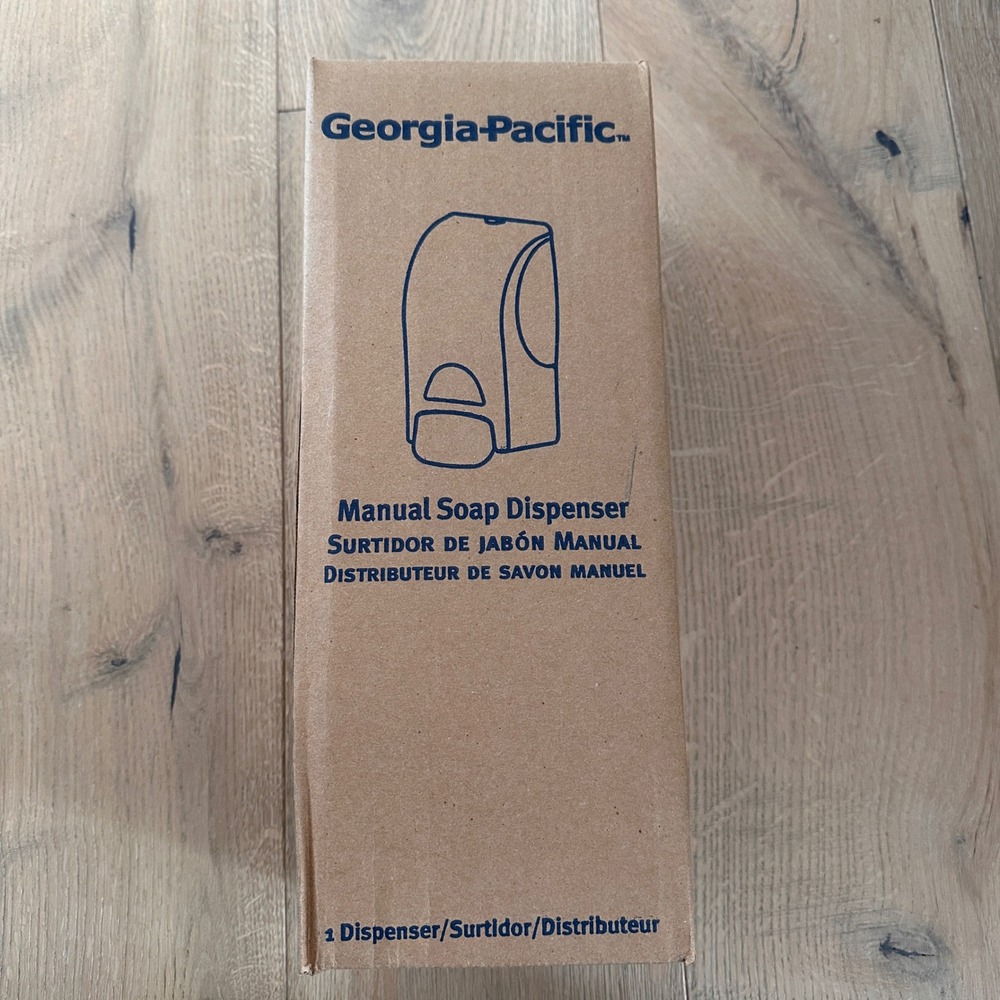 Georgia-Pacific Translucent White Manual Soap Dispenser